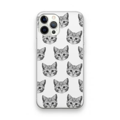 Kitten: iPhone 12 Pro Transparant Hoesje