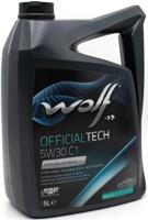 Wolf motorolie "officialtech c1". motoroil 5w30 5l off.tech c1