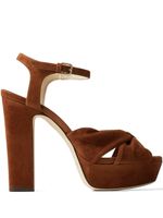 Jimmy Choo sandales Heloise 120 mm à plateforme - Tons neutres - thumbnail