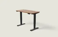 Desktronic HomePro bureau Zwart / Walnoot / 120x60 cm