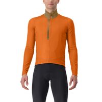 Castelli Entrata Thermal fietsshirt lange mouw oranje heren M - thumbnail