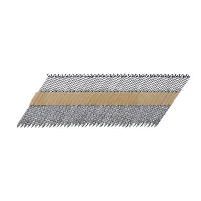 DeWALT DNPT28R63SZ 33º Papiergebonden Spijkers 2.8x63mm RVS/inox / Geringd VE=1200