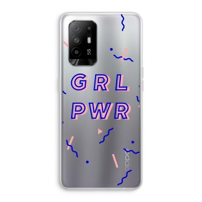 GRL PWR: Oppo A94 5G Transparant Hoesje