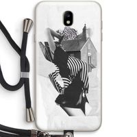 House: Samsung Galaxy J7 (2017) Transparant Hoesje met koord