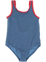 Duskii Girl maillot de bain Zoe texturé - Bleu