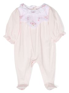 Tartine Et Chocolat pyjama en coton à broderies - Rose