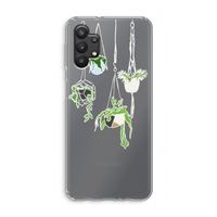 Hang In There: Samsung Galaxy A32 5G Transparant Hoesje