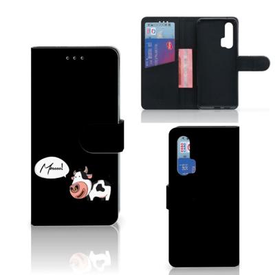 Honor 20 Pro Leuk Hoesje Cow | Portemonnee hoesje Honor 20 Pro Leuk Hoesje Cow | Portemonnee hoesje