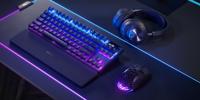 Steelseries Apex Pro TKL toetsenbord Gamen USB + RF Wireless + Bluetooth QWERTY Amerikaans Engels Zwart - thumbnail