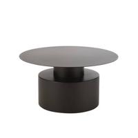 J-line - Salontafel Rond Metaal Zwart - 80x80x41cm