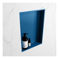Wandnis Solid Surface Easy | In- en opbouw | 30x45x8 cm | 1 vak | Jeans