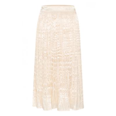 Culture - Beige | Dames | Rok | Beige | XXL | regular | Kamst mode