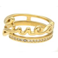 Dames ring Guess JUBR03315JWYG56 (16)