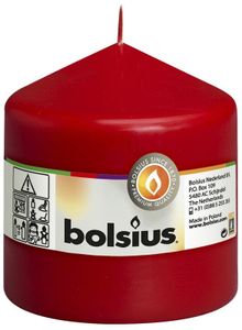 Bolsius Stompkaars 100/98 rood (1 st)