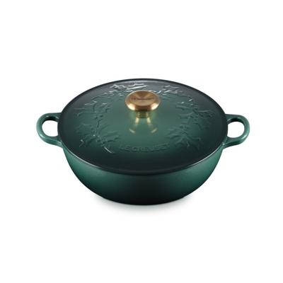 LE CREUSET - Holly Collection - Braadpan Marmite 26cm Artichaut