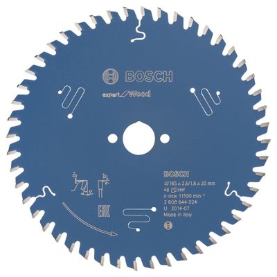 CIRKELZAAGBL.165X20MM 48T 4024
