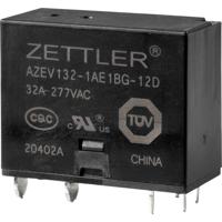 Zettler Electronics Zettler electronics Powerrelais 12 V/DC 32 A 1x NO 1 stuk(s)