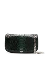 Michael Kors Collection mini sac Christie à effet peau de python - Vert