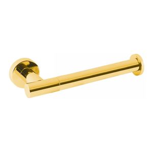 Tres Max toiletrol houder rond 24k Goud glans