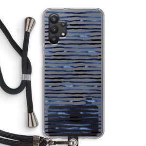 Verrassende lijnen: Samsung Galaxy A32 5G Transparant Hoesje met koord