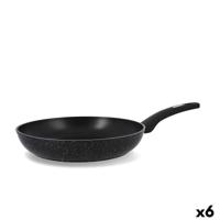 Pan Quid Estelar Zwart Metaal Ø 30 cm (6 Stuks)