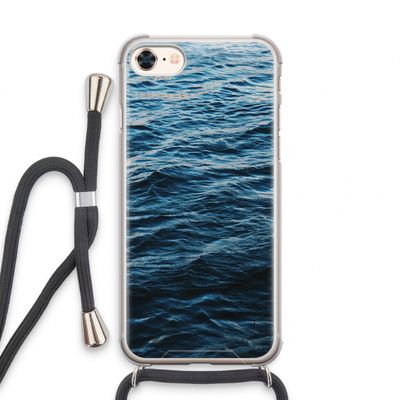 Oceaan: iPhone 7 Transparant Hoesje met koord