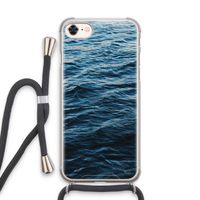 Oceaan: iPhone 7 Transparant Hoesje met koord