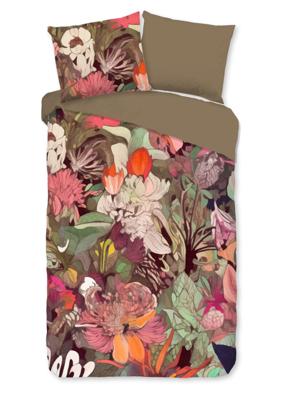 Good Morning Dekbedovertrek "bloemen" - Multi - (140x200/220 cm) - Katoen