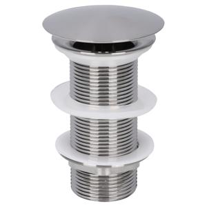 Differnz afvoerplug always open | L | mat chroom | 72mm