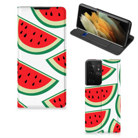 Samsung Galaxy S21 Ultra Flip Style Cover Watermelons - thumbnail