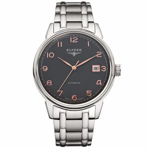 Elysee Herenhorloge EL.80546S All stainless Zilver