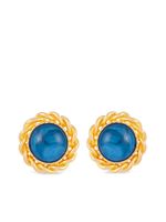 Susan Caplan Vintage boucles d'oreilles à fermoir clip - Bleu - thumbnail