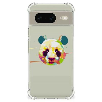 Google Pixel 8 Stevig | Bumper Hoesje | Panda Color Google Pixel 8 Stevig | Bumper Hoesje | Panda Color