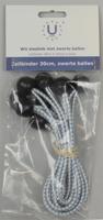 U-rope Zeilbinder 30 Cm, Zwarte Ballen (4) Default
