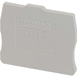 D-MPT 2,5  (50 Stück) - End/partition plate for terminal block D-MPT 2,5