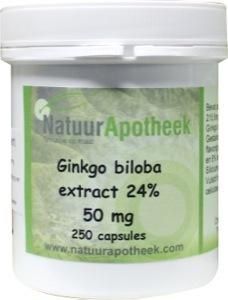 Ginkgo biloba 24% 50mg