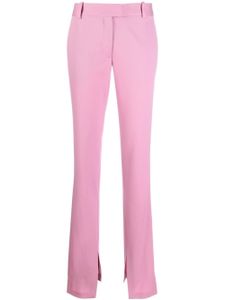 The Attico pantalon de tailleur à fentes - Rose