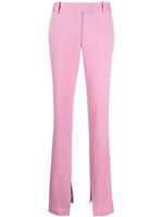 The Attico pantalon de tailleur à fentes - Rose