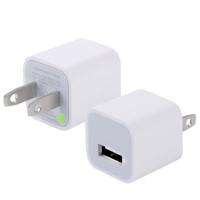 Amerikaanse Plug 5V / 1A USB Laderadapter voor iPhone Galaxy Huawei Xiaomi LG HTC en andere Smart Phones oplaadbare Devices(White)