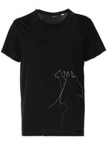 COOL T.M t-shirt à broderies - Noir