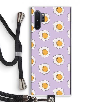 Bacon to my eggs #1: Samsung Galaxy Note 10 Plus Transparant Hoesje met koord