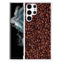 Samsung Galaxy S22 Ultra Beschermhoes Koffiebonen