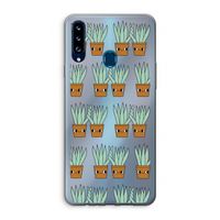 Sansevieria: Samsung Galaxy A20s Transparant Hoesje