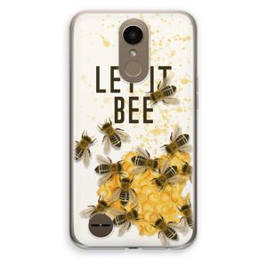 Let it bee: LG K10 (2017) Transparant Hoesje