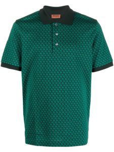 Missoni polo en coton à motif monogrammé - Vert