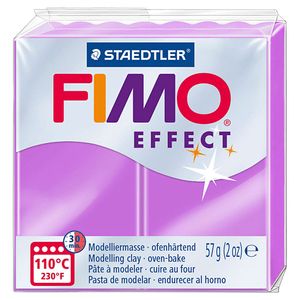 Fimo FIMO Effect Boetseerklei Neon Paars, 57gr