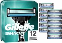 Gillette Gillette Mach3 Scheermesjes Voordeelpakket - 12 Stuks