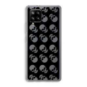 Musketon Skulls: Samsung Galaxy A42 5G Transparant Hoesje