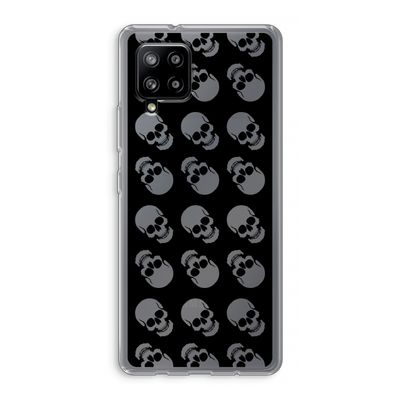 Musketon Skulls: Samsung Galaxy A42 5G Transparant Hoesje