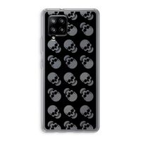 Musketon Skulls: Samsung Galaxy A42 5G Transparant Hoesje